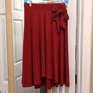 Torrid red skirt